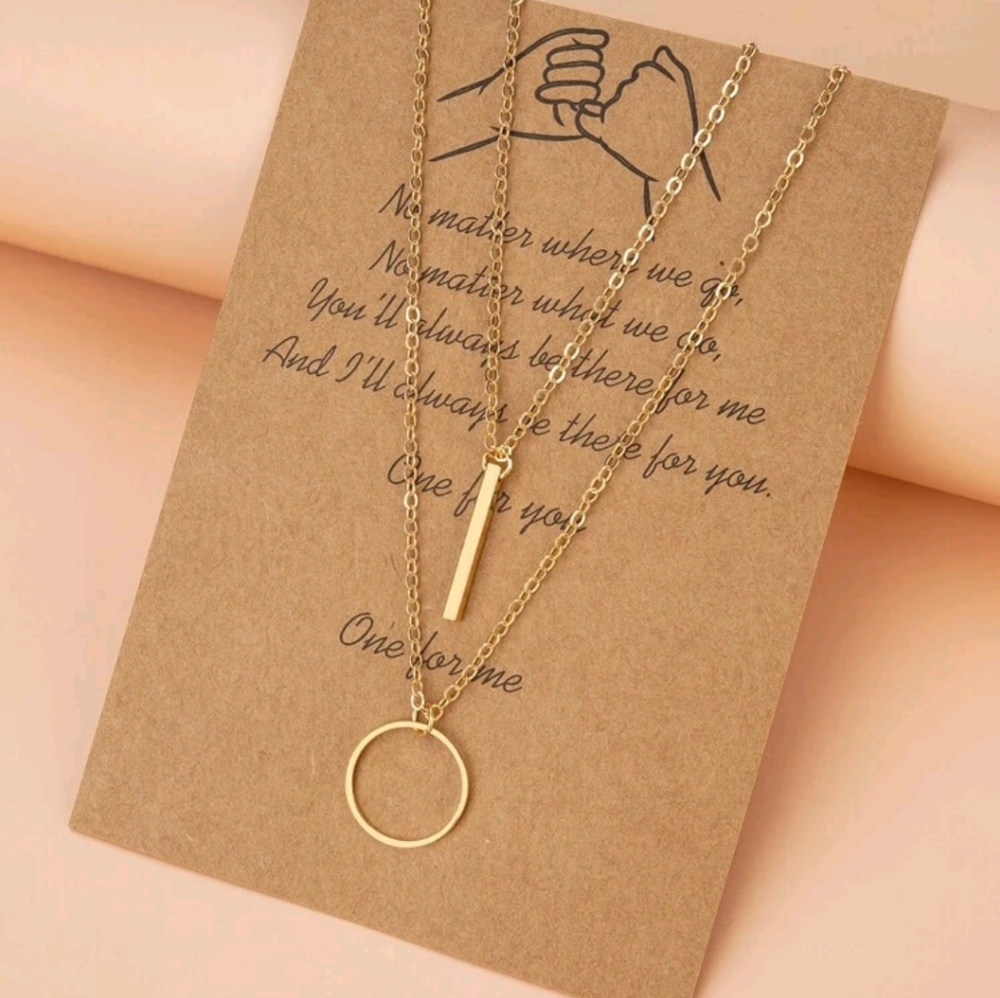 You+Me Necklace Set